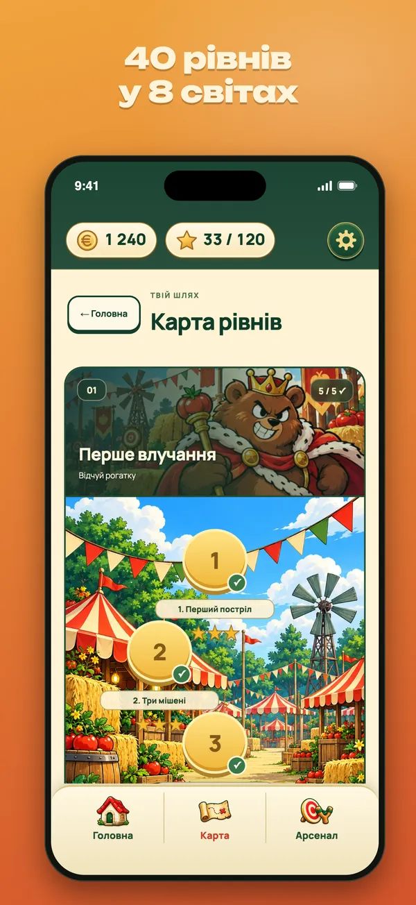SPLUMO level map across the fair